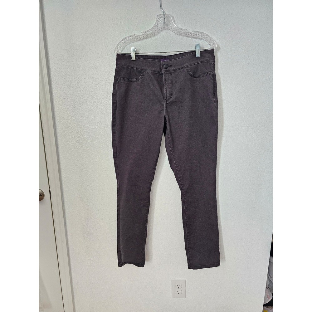 NYDJ Lift Tuck Technology Black Straight‎ Leg Jeans